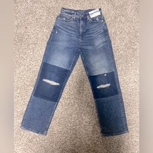 Arizona Highest rise Vintage Straight leg jeans in Medium Jazzed